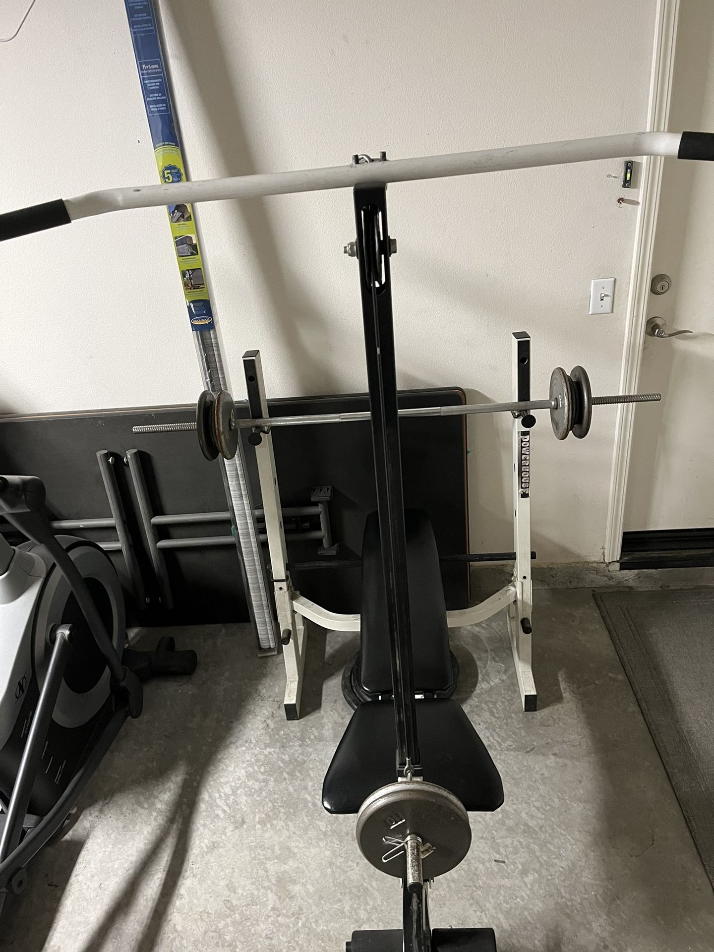 Weight Bench With Weights 