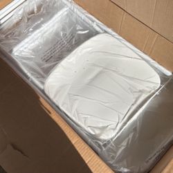 White Folding Chairs (1Box - 10Chairs)