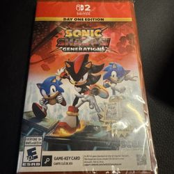 Sonic X Shadow Generations Nintendo Switch 2 Games