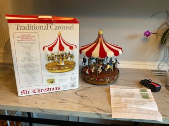 Mr. Christmas Traditional Carousel