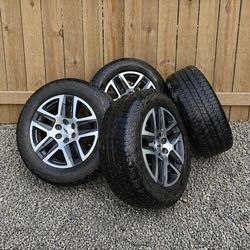 Chevy Silverado trail boss wheels and tires 20” inch