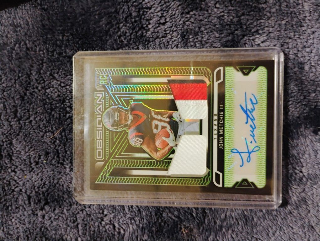 John Metchie III Obsidian  Electric Etch Green/50