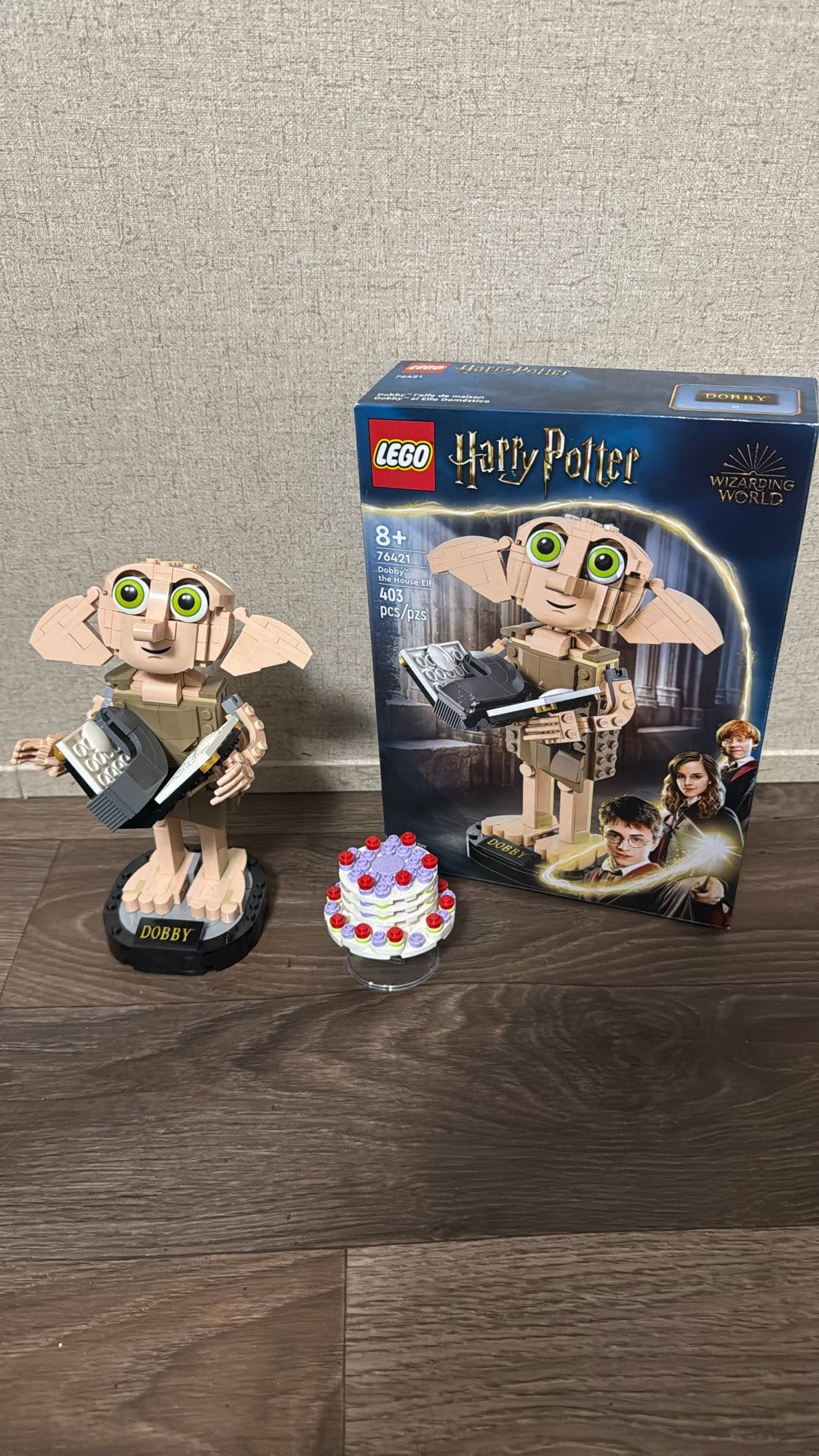 Harry Potter Dobby Lego Set (Built Already)