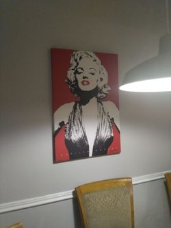 Marilyn Monroe Pop Art Canvas Print
