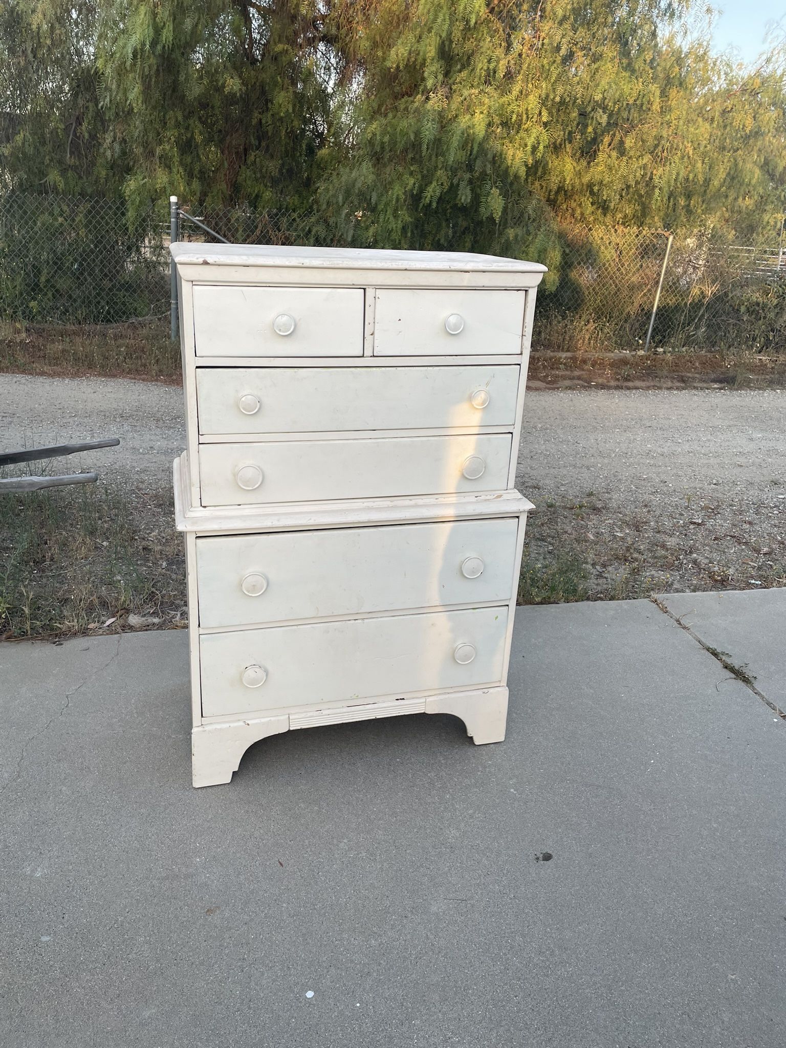 Six Dresser Drawers