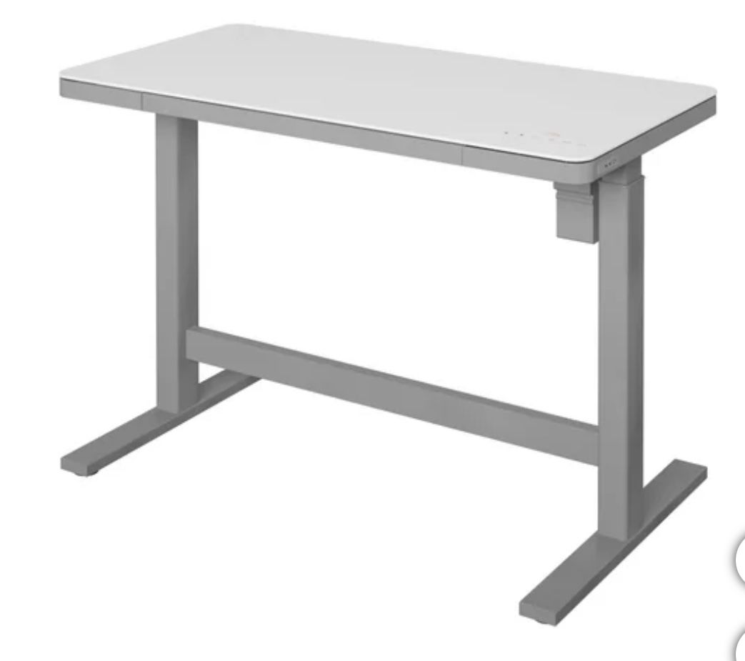 Tresanti Geller 47” Electric Adjustable Height Desk/ Computer Desk White