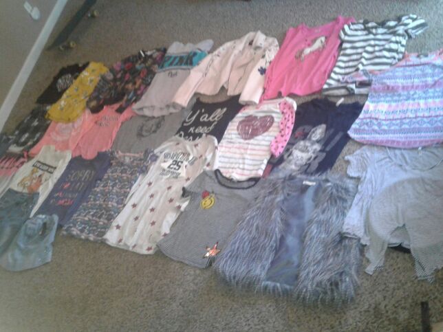 2 bags of 11-12 year old girls close