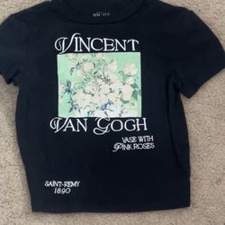 Black Vincent Van Gogh Top