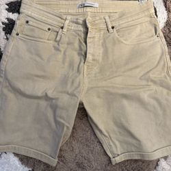 Zara Men’s Denim Shorts 32 Us 