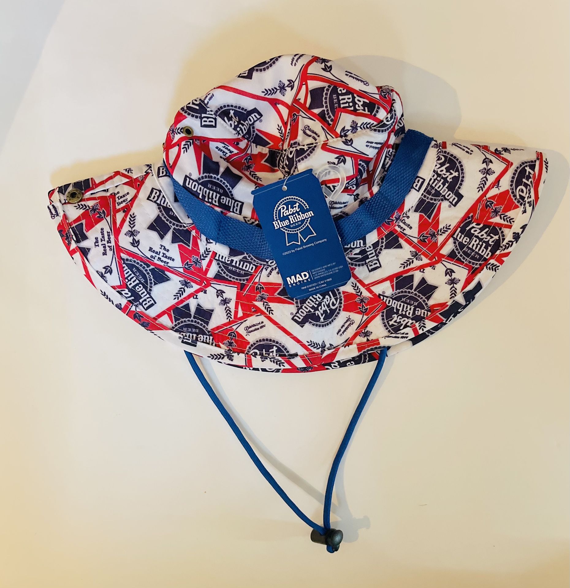 帽子 PORKCHOP Pabst Blue Ribbon BUCKET HAT L PORKCHOP Pabst Blue Ribbon BUCKET HAT L