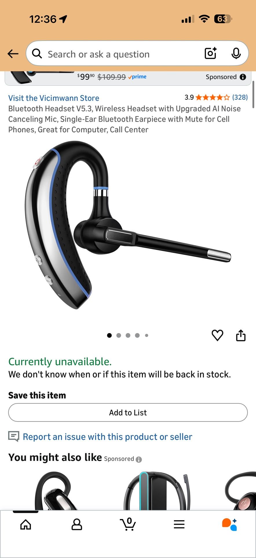 Bluetooth Headset