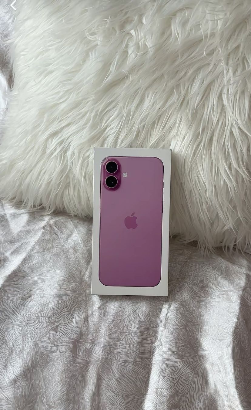 iPhone 16 (256GB) – Pink – Open-Box, Charger & Box – New
