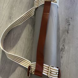  Exercise Yoga Mat with Carrying Strap, 