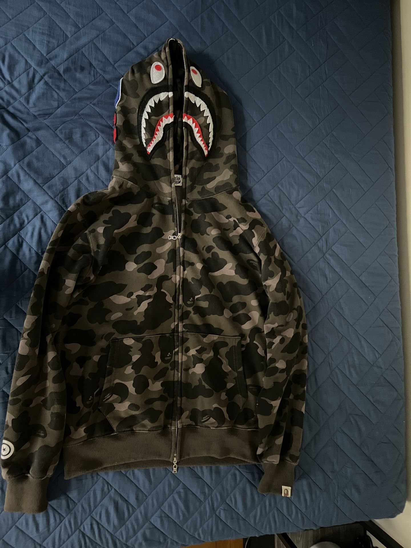 Black Bape Hoodie Size L