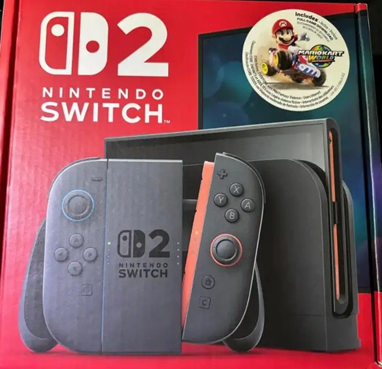 Switch 2 + Mario Kart World Bundle - Nintendo Switch 2