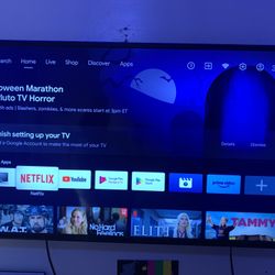 Phillips 55 Inch 4K Smart, Tv Google