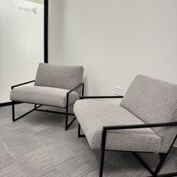 Gray Modern Accent Chairs For Home or Office