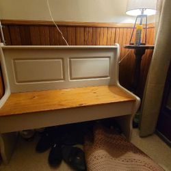 Antique Deacon Bench