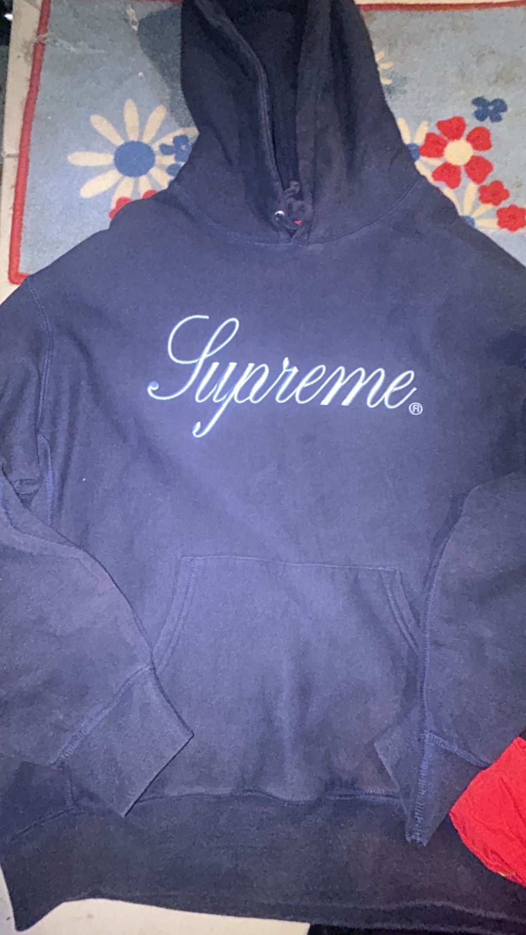 Supreme Script Hoodie
