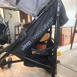 Jeep power glyde stroller
