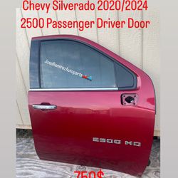 2022 Chevy Silverado 2500 Passenger Front Door Truck Part 