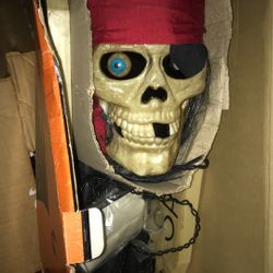 Halloween Sign With Light