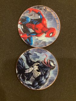 Spider-Man & Venom Copper 2 Coin Collector Set