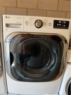 LG Gas Dryer White 9.0 Cu.Capacity