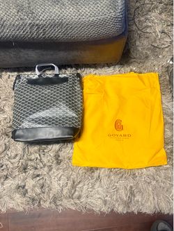 Black Goyard bookbag