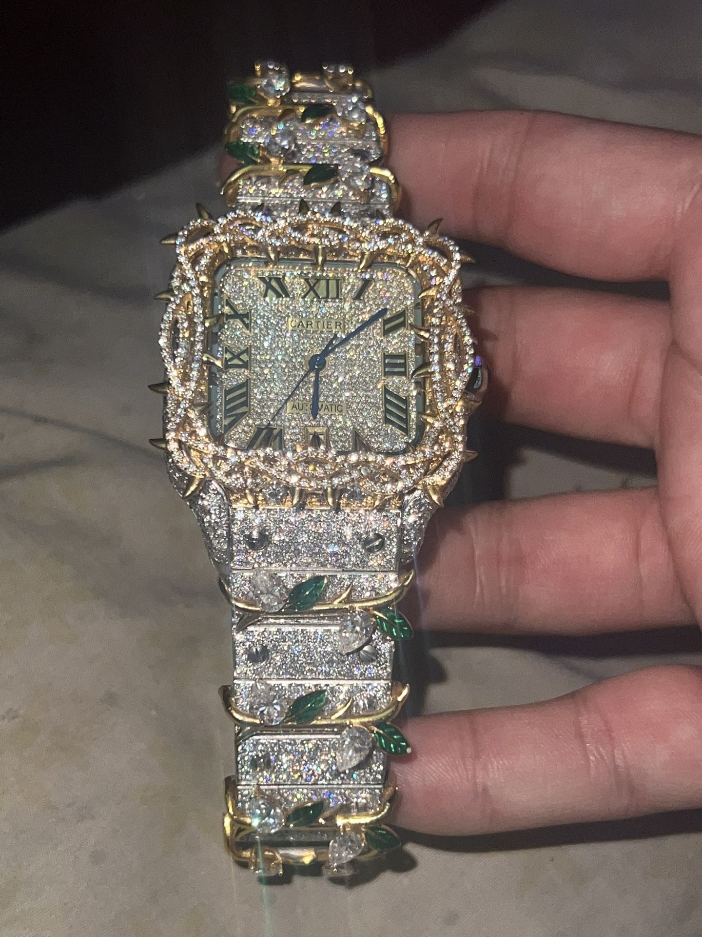 Iced Out Watch 
