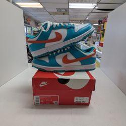 Nike Dunks Low Miami Dolphins Size:8