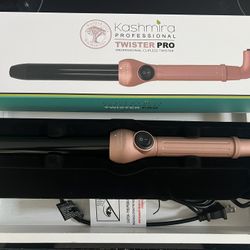 Metallic Rose Gold 25mm Twister