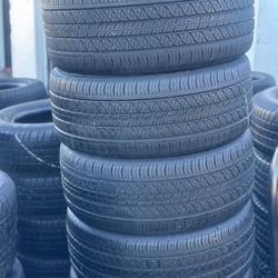 SET OF TIRE 255 45 19 CONTINENTAL 85% LIFE