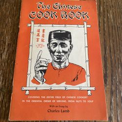 Antique Chinese Cook Book $10