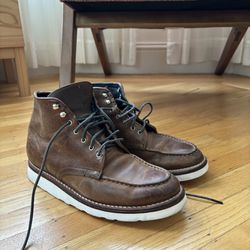 10.5 Thursday Leather Boots Diplomat Resoled 
