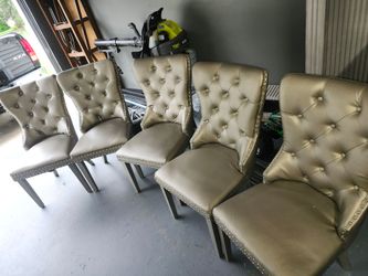 Five chairs