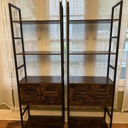 Pair Of Tall Racks