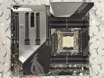 Asus rampage vi extreme with 7800x