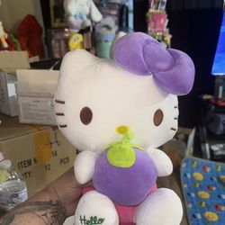Hello Kitty Grape Plushie 