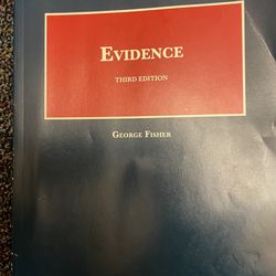 Evidence law textbook