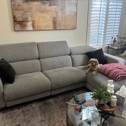 Living Spaces Reclining Couch