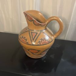 Decorative Clay Vase 