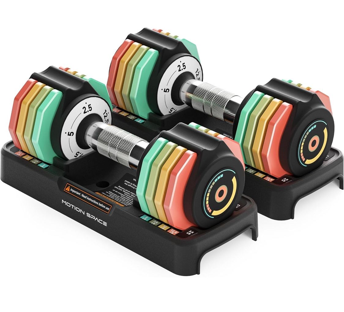 Adjustable Dumbbells Set 12,5 Lbs