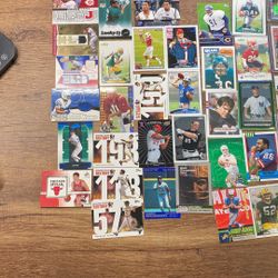 Baseball/Football/Basketball Card Collection Starting from Early 2000’s (Autos, Rookies, Vintage, Numbered jersey Cards)