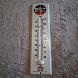 Standard Fuel Oils 1958 Thermometer Made In U.S.A