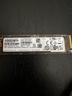 SAMSUNG 256GB SSD - PM9A1 M.2 NVMe PCIe Gen4 x4 MZ-VL22560 - MZVL2256HCHQ-00BH1
