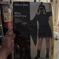 Ghost face Girl Costume