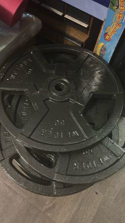 50 lb metal plates