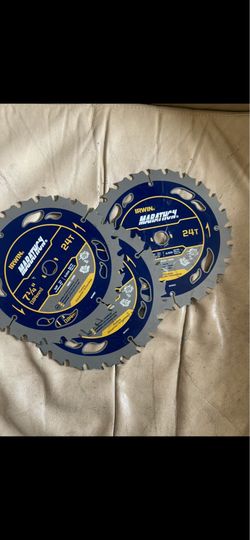 3 blades - 7 1/4” circular saw blades