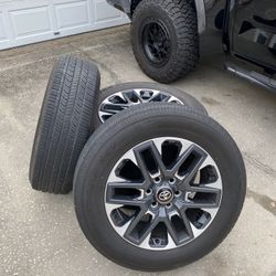 Toyota Tundra  2025 Limited Wheels And Tires 20” 